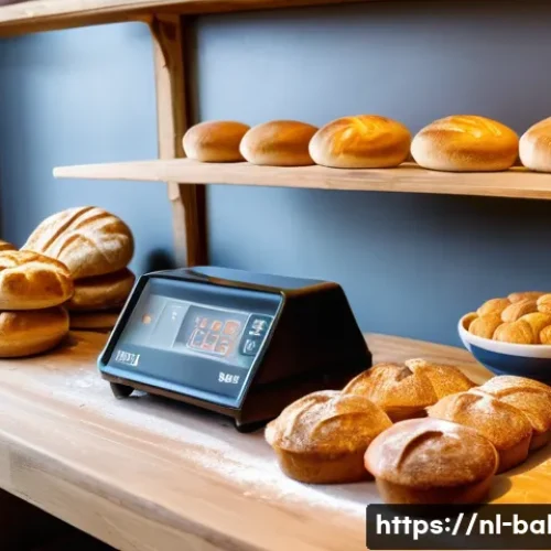 제과제빵 이론 과목 핵심 정리 - A professional artisan baker’s workspace in a cozy Dutch bakery, featuring various high-quality whea...
